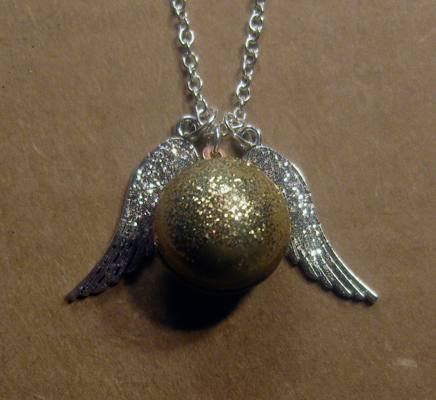 DISCONTINUED SALE Snitch Locket Necklace
