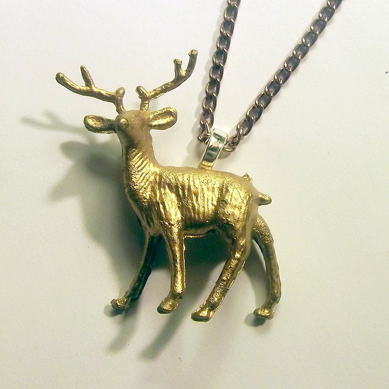 SALE Harry's Stag Patronus Necklace