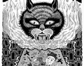 Black Cat Crossed My Trail Delta Blues Poster