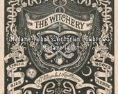 The Witchery Magical Apothecary Witchcraft Wicca Magick Spells Poster