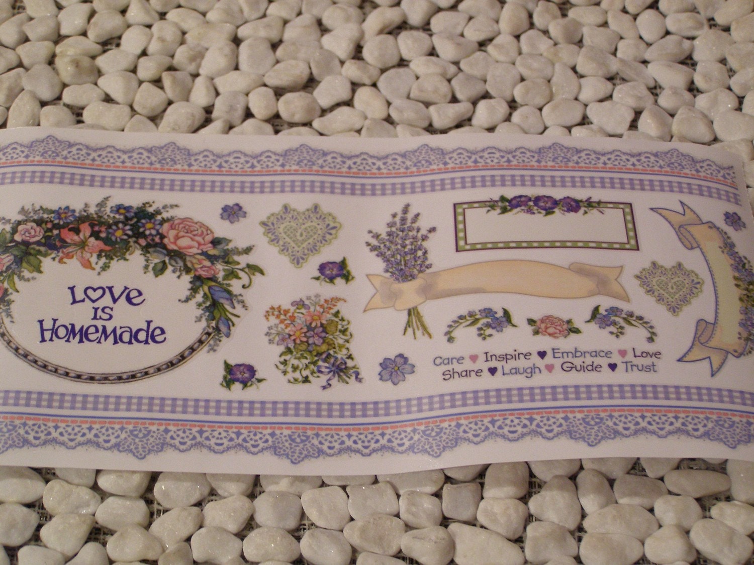 PSX Labels and Lace Stickers 1 design, 2 sheets