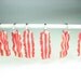 Bacon Strips Stitch Markers (set of 6)