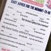 Baby Mad Libs Great for Baby Showers PDF Digital FILE Print Yourself