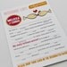 Wedding Mad Libs PDF FILE Print Yourself Kissing Fish Colors are Customizable