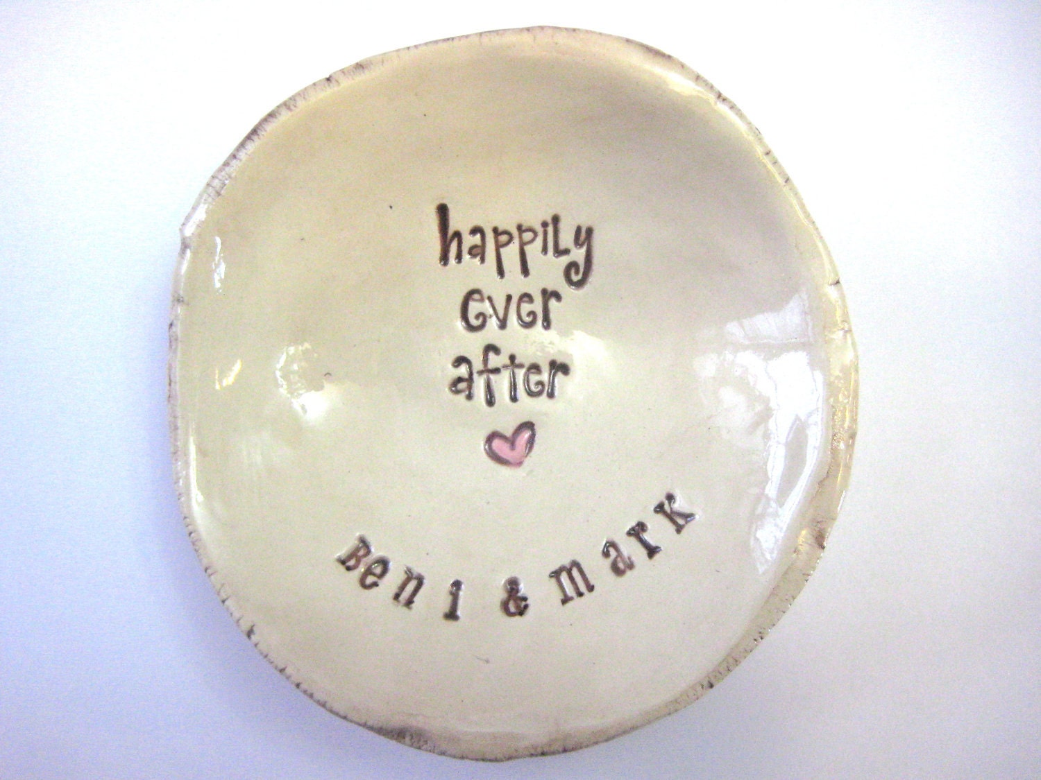 Happily Ever After Wedding Dish