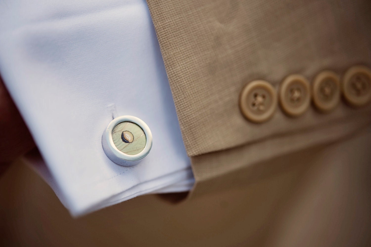 Luna Moth Cuff Links Mens Jewelry Real Butterfly Wing Wedding Summer Wedding Fathers Day Gift