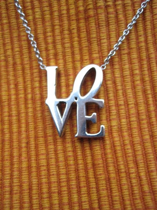Love Sculpture Necklace