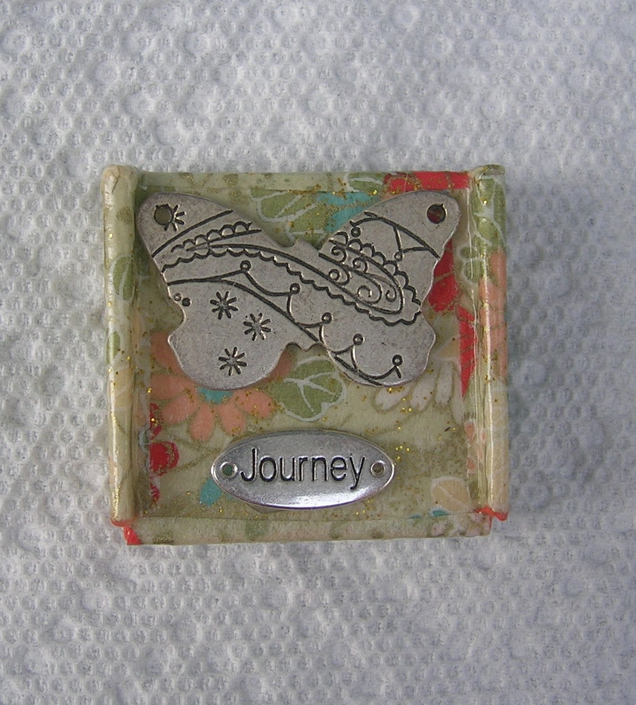 Recycled Art by EarthyGirl Originals (Handmade Inspirational Magnets)