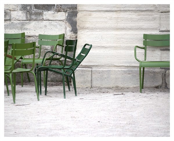 SALE - 8x10 Photo Collection, Paris in Green
