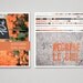 Paris Postcard Set, Framable Photo Cards, Orange, Paris Photography, 4x6 Art Prints