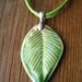 Lime Leaf Pendant