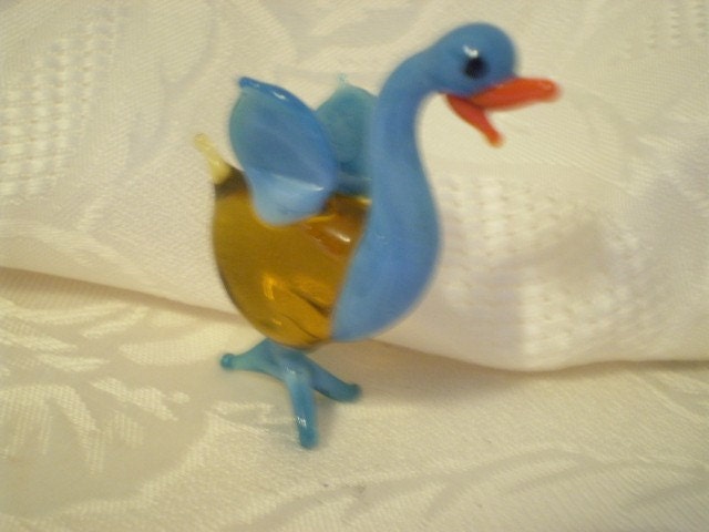 antique miniature glass animals