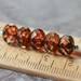 MELBA .. Czech Glass Faceted Rondelle Beads (2168)