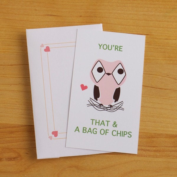 Owl Love Notes - Printable PDF