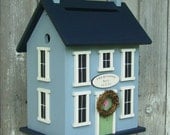 Original  - Wedding Card Holder Box Birdhouse  Personalized -  Choose your Colors.