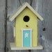 Primitive Birdhouse Wren House Door - Original