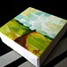 Summer's End: Little Original Oil Landscape Painting