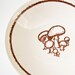 Mushroom Design - 6 Soup Salad Appetizer Dessert Bowls - Casual Wedding