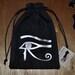 Egyptian eye of Thoth Horus utchat tarot bag