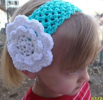 Crochet Headband Fish Net Headband PDF Pattern Crochet Hairband