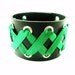 SALE SMALL Green Corset Bracelet