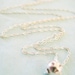 Dainty Sterling Silver Necklace - "One Thousand Kisses"
