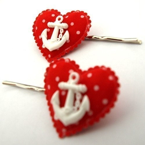 Sailor Sweetie Tattoo Hairpins