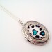 Leopard Lovely Cameo Locket - Tribal Neon 80s Wild Chic