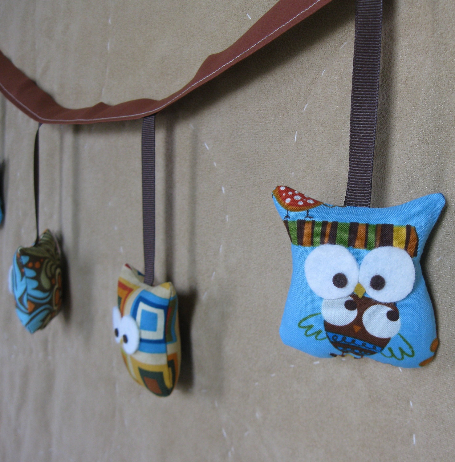 Owl Banner Riley Blake, Amy Butler and Joel Dewberry fabric
