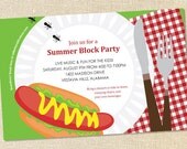 Sweet Wishes 20 Summer BBQ Block Party Invitations - Custom Quantities (As Low as 1.19 Each) Il_170x135