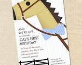Sweet Wishes 20 Boys Horse Kentucky Derby Birthday Party Invitations - Custom Quantities (As Low as 1.19 Each) Il_170x135