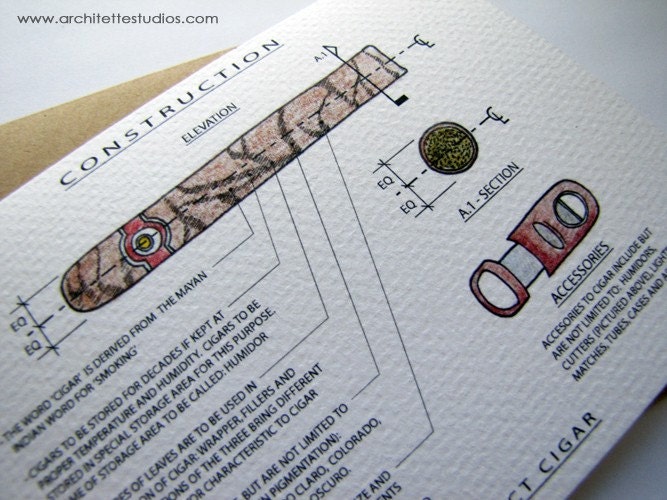 Project Cigar - Blank Architecture Construction Card