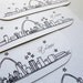 St Louis, Missouri - United States - City Skyline Series - Notecards (8)