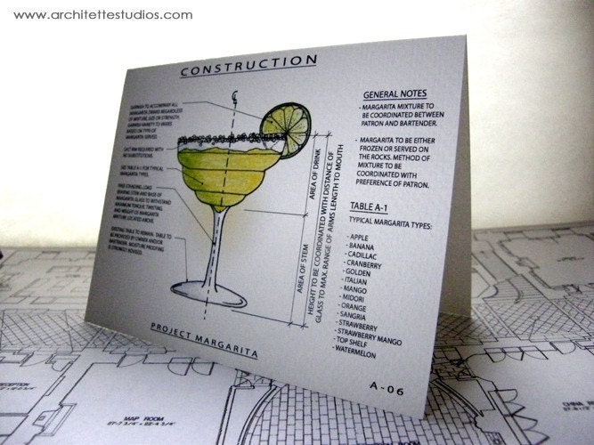 Project Margarita - Blank Architecture Construction Card