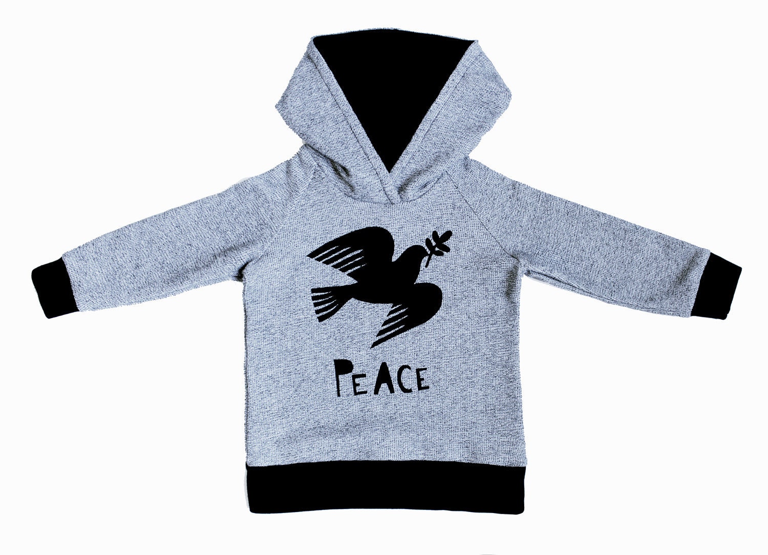 Peace dove children's hoodie