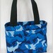 Scripture Tote BLUE DOLPHINS