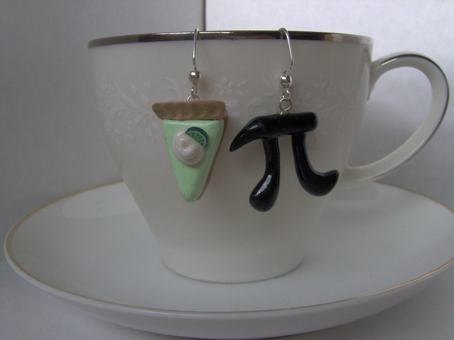 Pi and Key Lime Pie Earrings