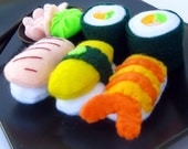 Felt Play Food Sushi Toy Set