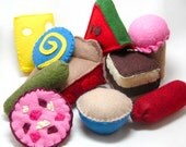 Felt Food Toys for A Very Hungry Caterpillar Book