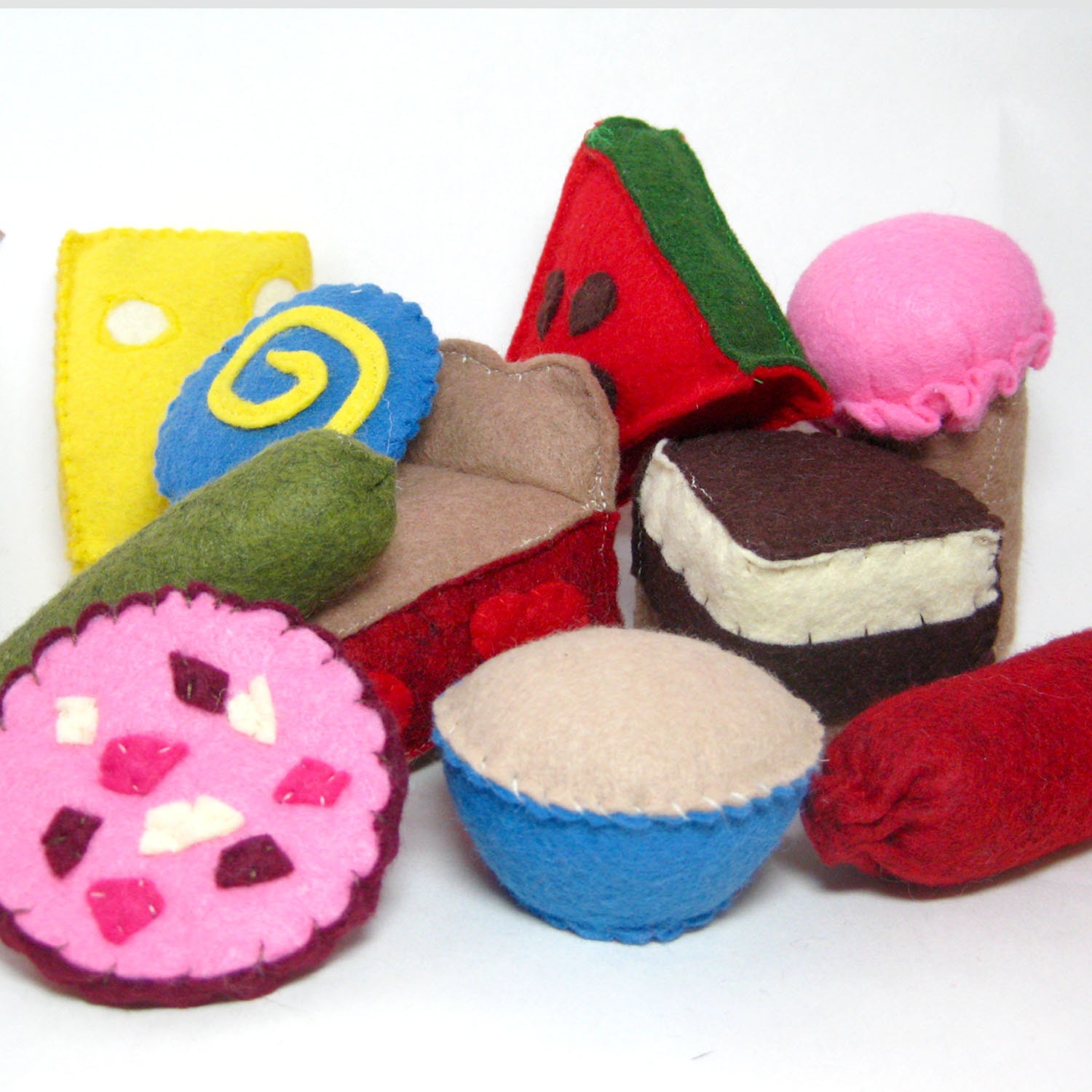 Felt Food Toys for A Very Hungry Caterpillar Book