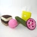 Felt Food Toys for A Very Hungry Caterpillar Book