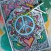Hippie Coloring Pages, Believe in Peace and Love, Set of 2Posters, Singleton Hippie Art