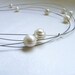 Pearl LonG Necklace, Delicate necklace, Freshwater pearl, Strand necklace