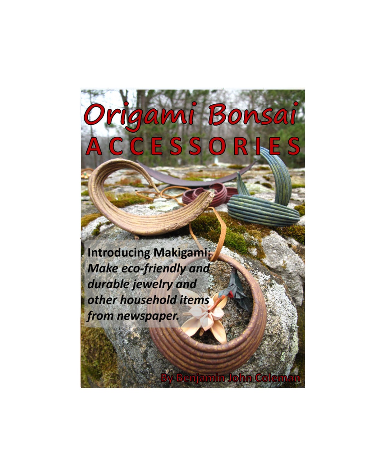Origami Bonsai Accessories How-To book on Computer DVD