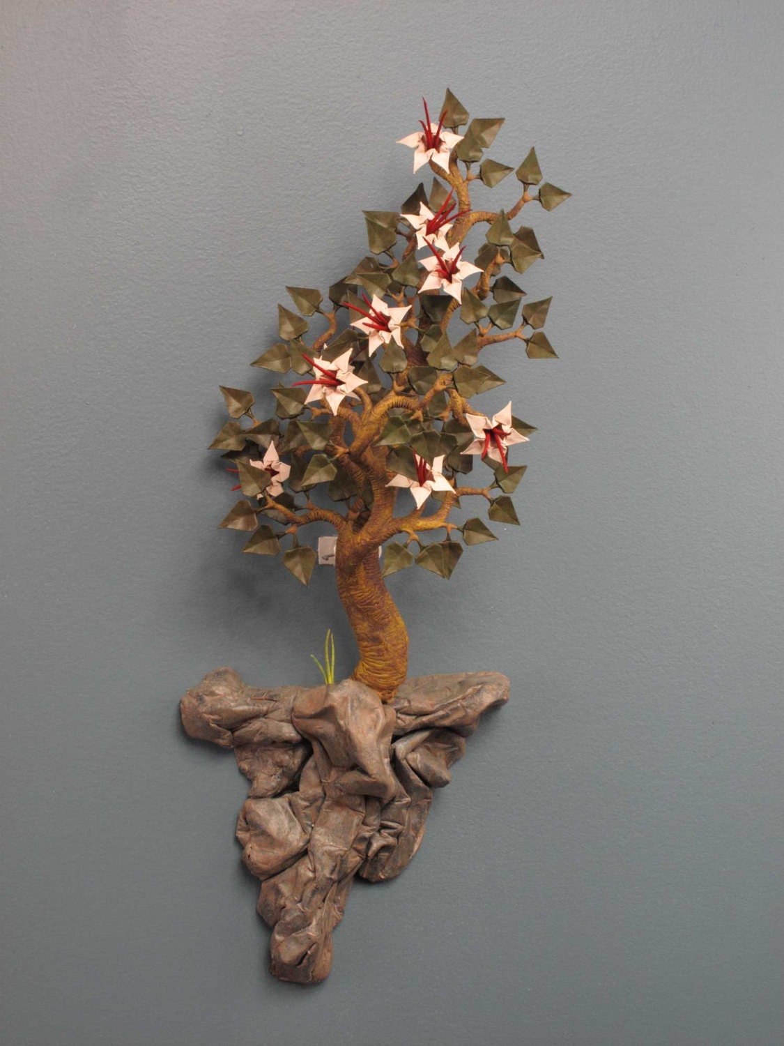 Origami Bonsai called Outcropping