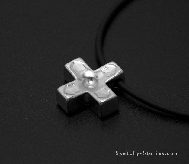 D-pad Pendant NES Controller (no enamel)