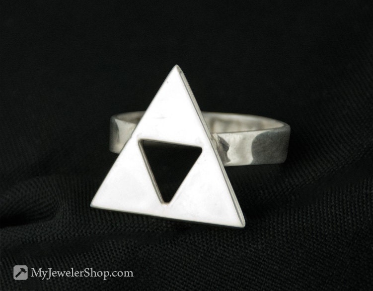 Triforce Ring Sterling Silver