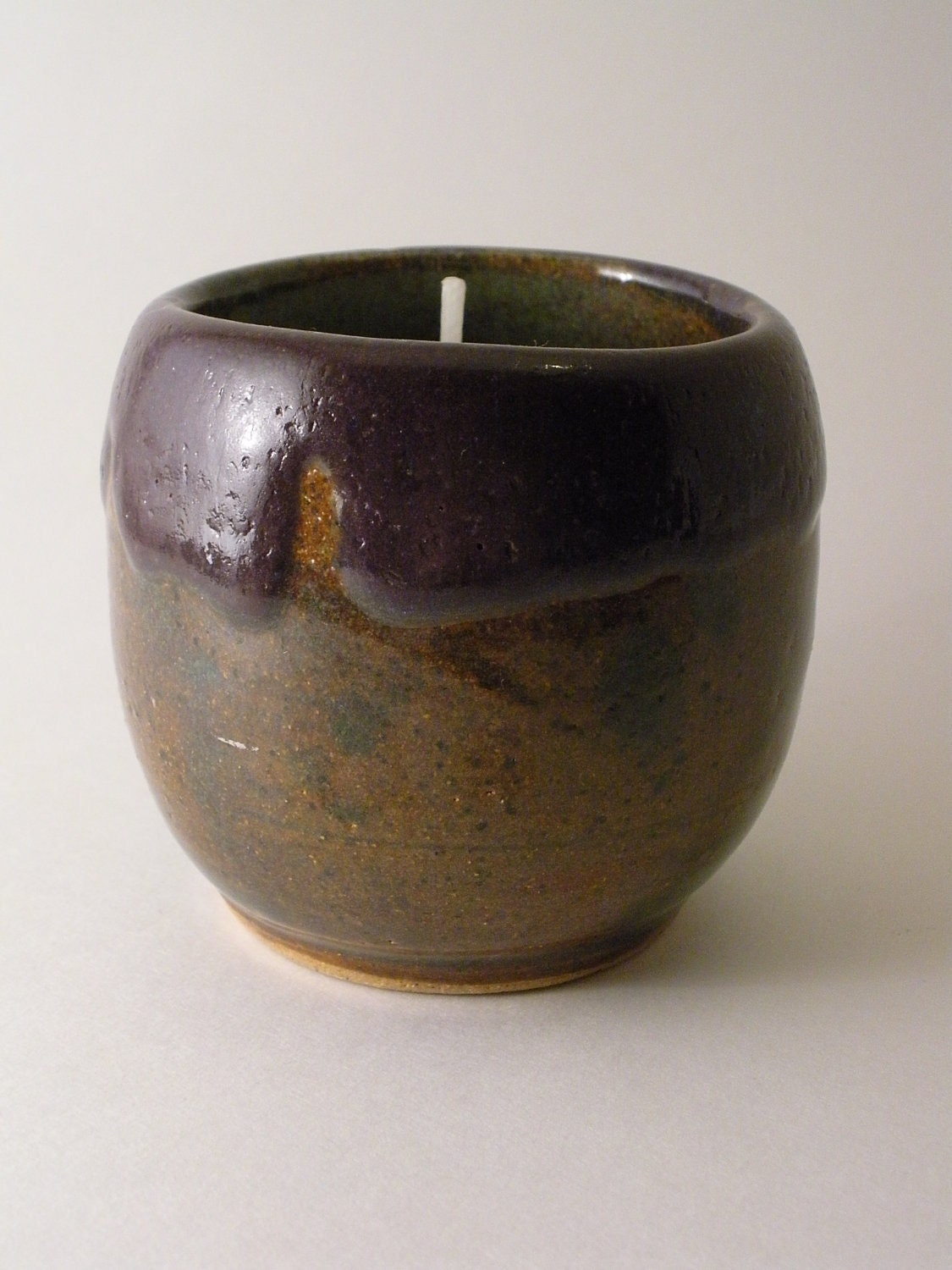 Small Ceramic Candle Holder/Shot Glass