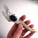 Magic Crystal Wand Deer Antler Talisman Cactus Quartz Chlorite Green Garnet Pagan Altar Reiki Wiccan EARTH ANGEL by Spinning Castle
