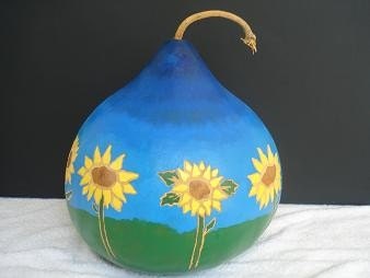 Sunflower Gourd